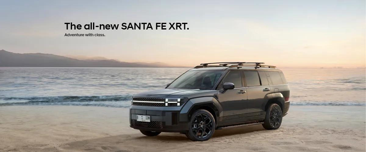 Hyundai The all-new SANTA FE XRT - HBanner